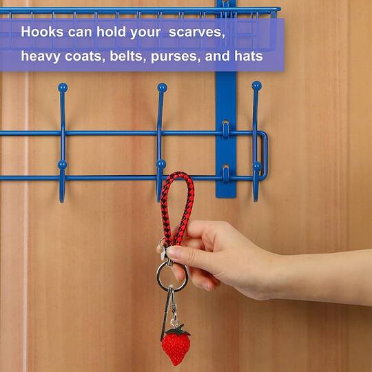 NEX™ Over The Door Hanging Organizer Rack
